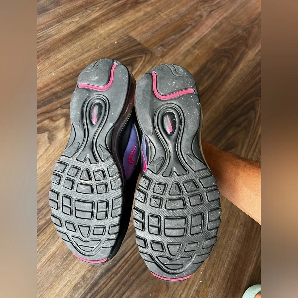 Nike Air Max 97 GS Throwback Future Purple Black BQ7230-001 Size 5Y